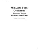 William Tell Overture : For Concert Band - Bassoon 2 Part / arranged by Erik W. G. Leidzen.