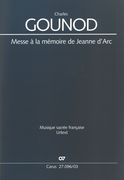 Messe A la Mémoire De Jeanne d'Arc : For Soloists, Choir and Ensemble / Ed. Barbara Grossmann.