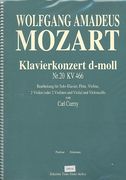 Konzert D-Moll K466 Für Klavier und Orchester: Für Klavier, Flöte, Violine, 2 Violen & Violoncello.