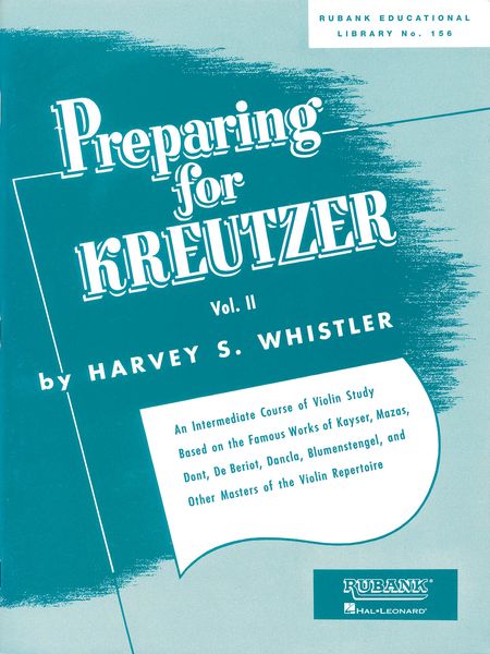 Preparing For Kreutzer, Vol. 2 : For Violin.