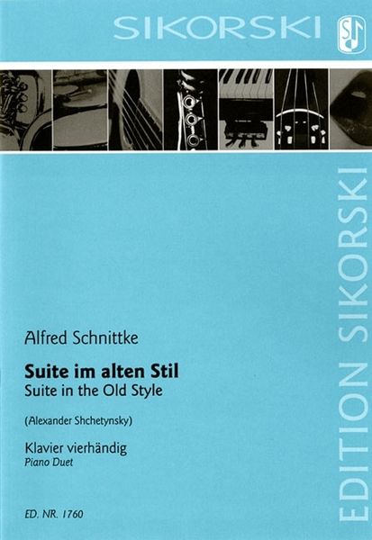 Suite Im Alten Stil = Suite In The Old Style : For Piano Duet / arranged by Alexander Shchetynsky.