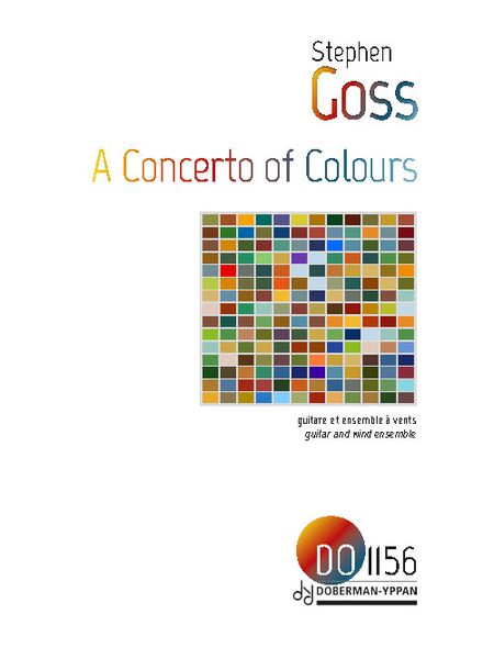 Concerto of Colours : For Guitar and Wind Ensemble (2017).