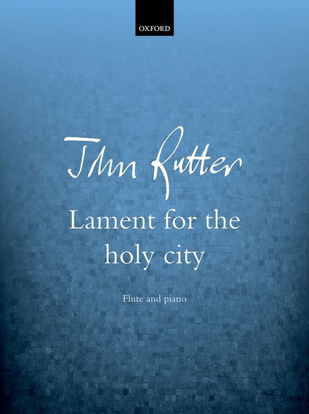 Lament For The Holy City : For Flute and Piano.