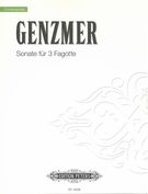 Sonate : Für 3 Fagotte, GeWV 317 (1951, Rev. 1994).