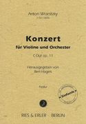Konzert C-Dur, Op. 11 : Für Violine und Orchester / edited by Bert Hagels.