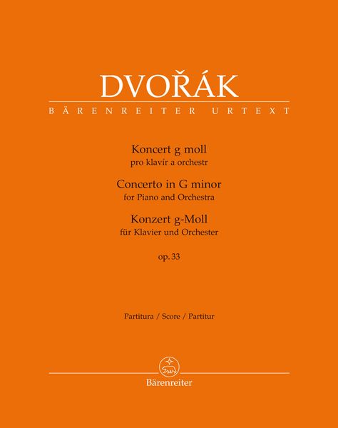 Concerto In G Minor, Op. 33 : For Piano and Orchestra / edited by Robbert Van Steijn.