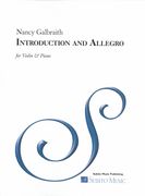 Introduction and Allegro : For Violin and Piano (2007).