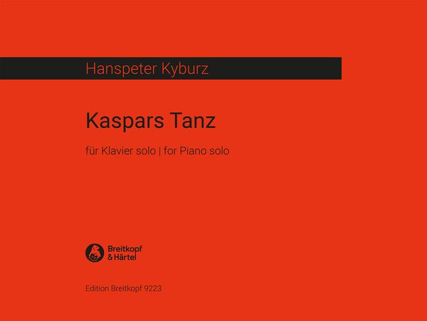 Kaspars Tanz : Für Klavier Solo (2012).