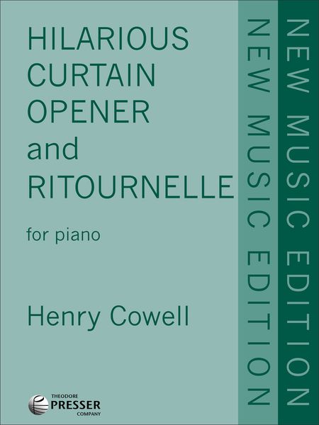 Hilarious Curtain Opener and Ritournelle : For Piano.