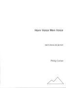 Horn Voice Men Voice : For Men's Chorus and Alp Horn (1996).