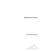 Variations : For Piano.