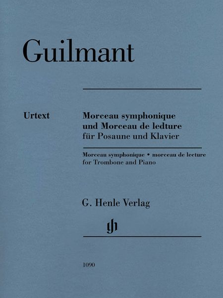 Morceau Symphonique und Morceau De Lecture : For Trombone and Piano / Ed. Dominik Rahmer.