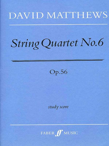 String Quartet No. 6, Op. 56 (1991).