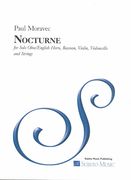 Nocturne : For Solo Oboe/English Horn, Bassoon, Violin, Violoncello and Strings.