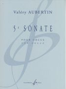 5e Sonate : Pour Orgue (2014-15).