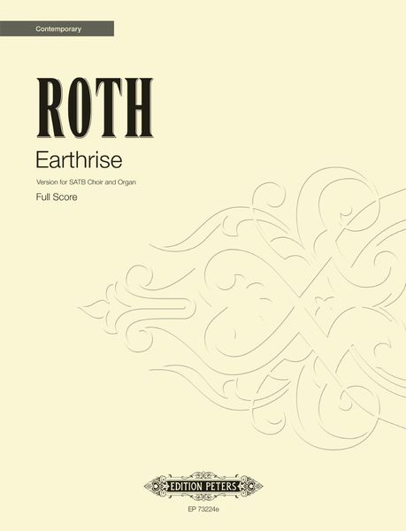 Earthrise : Version For SATB Choir and Organ.