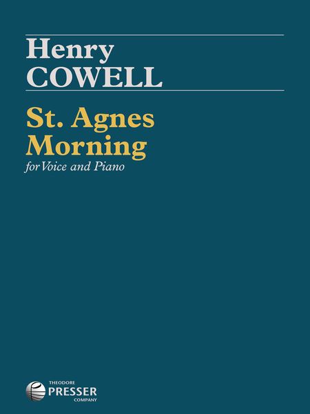 St. Agnes Morning : For Voice and Piano.