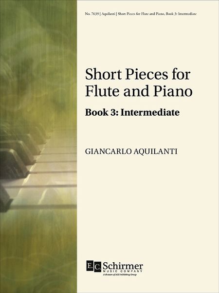 Short Pieces For Flute and Piano, Book 3 : Intermediate.