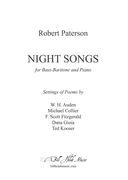 Night Songs : For Bass-Baritone and Piano (2015-16).