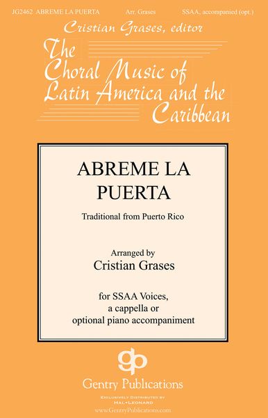 Abreme la Puerta : For SSAA and Optional Piano.