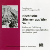 Reden Zur Einführung Des Allgemeinen und Gleichen Wahlrechts 1906.