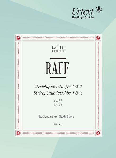 Streichquartette Nr. 1 und 2, Op. 77, Op. 90 / edited by Stefan König and Severin Kolb.