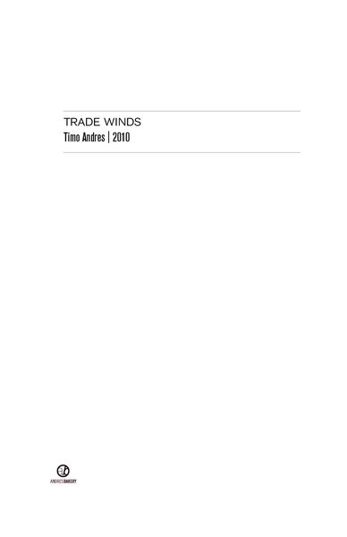 Trade Winds : For Ensemble (2010).