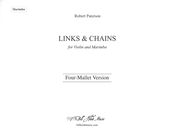 Links & Chains : For Violin and Marimba - Four-Mallet Version.