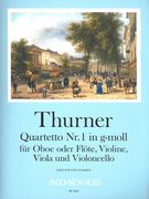 Quartetto Nr. 1 In G-Moll : Für Oboe Oder Flöte, Violine, Viola und Violoncello / Ed. Kurt Meier.