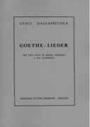 Goethe Lieder (1953) : Per Voci Femminile E Tre Clarinetti.