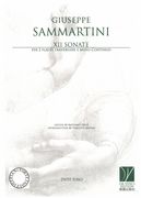XII Sonate : Per 2 Flauti Traversieri E Basso Continuo / edited by Antonio Frigé.