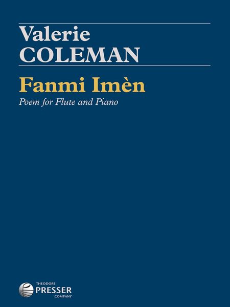 Fanmi Imèn : Poem For Flute and Piano.