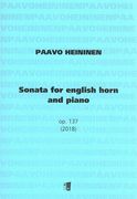 Sonata, Op. 137 : For English Horn and Piano (2018).
