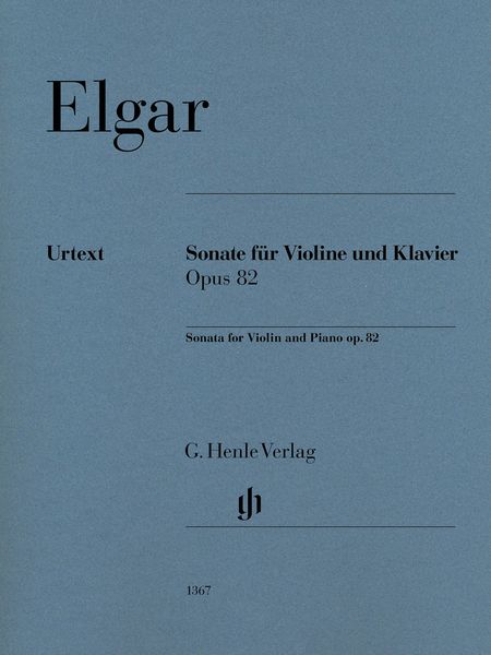 Sonate, Op. 82 : Für Violine und Klavier / edited by Rupert Marshall-Luck.