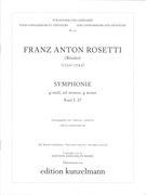 Symphonie G-Moll, Kaul I, 27 / edited by Fritz Kneusslin.
