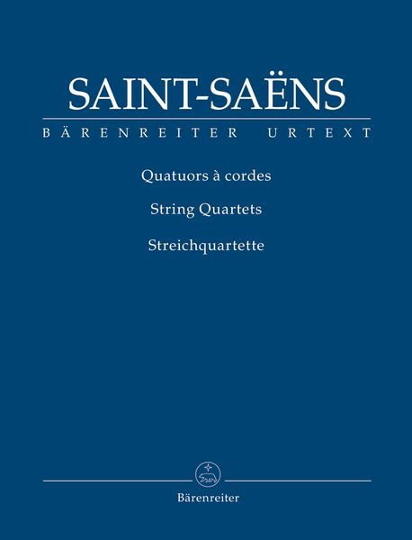 Quatuors à Cordes, Op. 112, Op. 153 / edited by Fabien Guilloux.