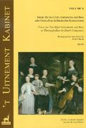 't Uitnement Kabinet X : Pieces For Two High Instruments and Bass by Dutch Composers.