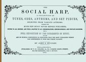 Social Harp / edited by Daniel W. Patterson and John F. Garst.