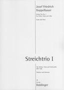 Streichtrio I, WV 558 : Für Violine, Viola und Violoncello (1977).