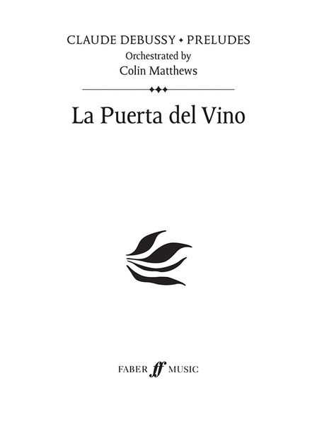 Puerta Del Vino : For Orchestra / Orchestrated by Colin Matthews.