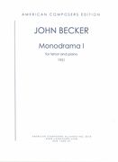 Monodrama I : For Tenor and Piano (1951).