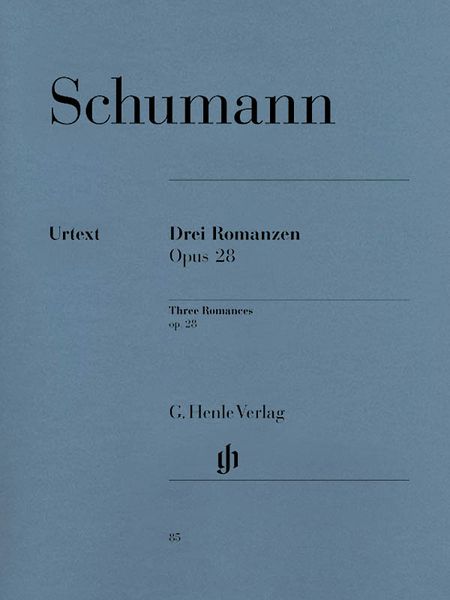 Drei Romanzen, Op. 28 : For Piano.