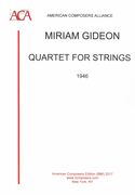 Quartet For Strings (1946).