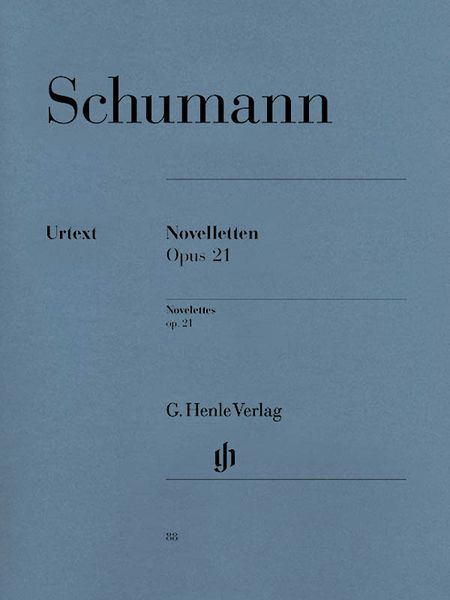 Novellettes, Op. 21 : For Piano / Revised Edition edited by Ernst Hettrich.