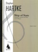 Ship of State : Chamber Concerto For Piano and 20 Players (2017).