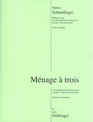 Ménage à Trois : 9 Constellations For String Trio (Violin, Viola and Cello) (2017).