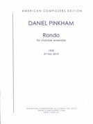 Rondo : For Chamber Ensemble (1959) - Second Edition, 2019.
