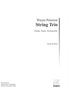 String Trio : For Violin, Viola and Violoncello (2007).