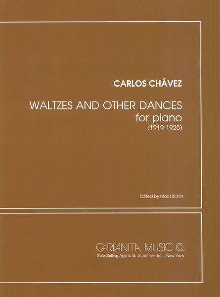 Waltzes And Other Dances For Piano (1919-1925).