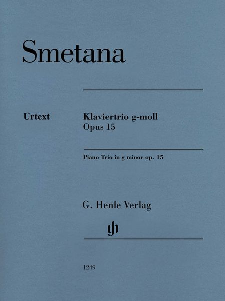 Klaviertrio G-Moll, Op. 15 / Ed. Milan Pospisil.